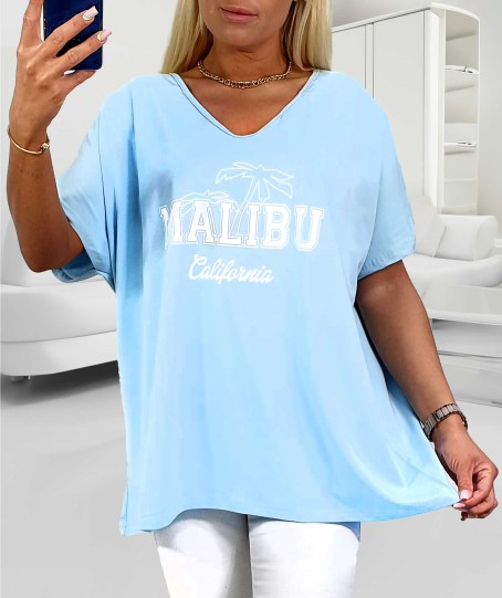 Bluzka  Bawełniana Big Size Malibu kod 1759